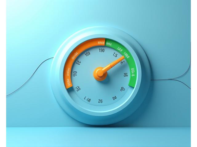 A speedometer-like gauge with an arrow pointing to an 'optimal learning pacing' zone, surrounded by graphs depicting knowledge retention, signifying personalized pacing recommendations.